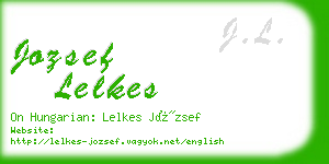 jozsef lelkes business card